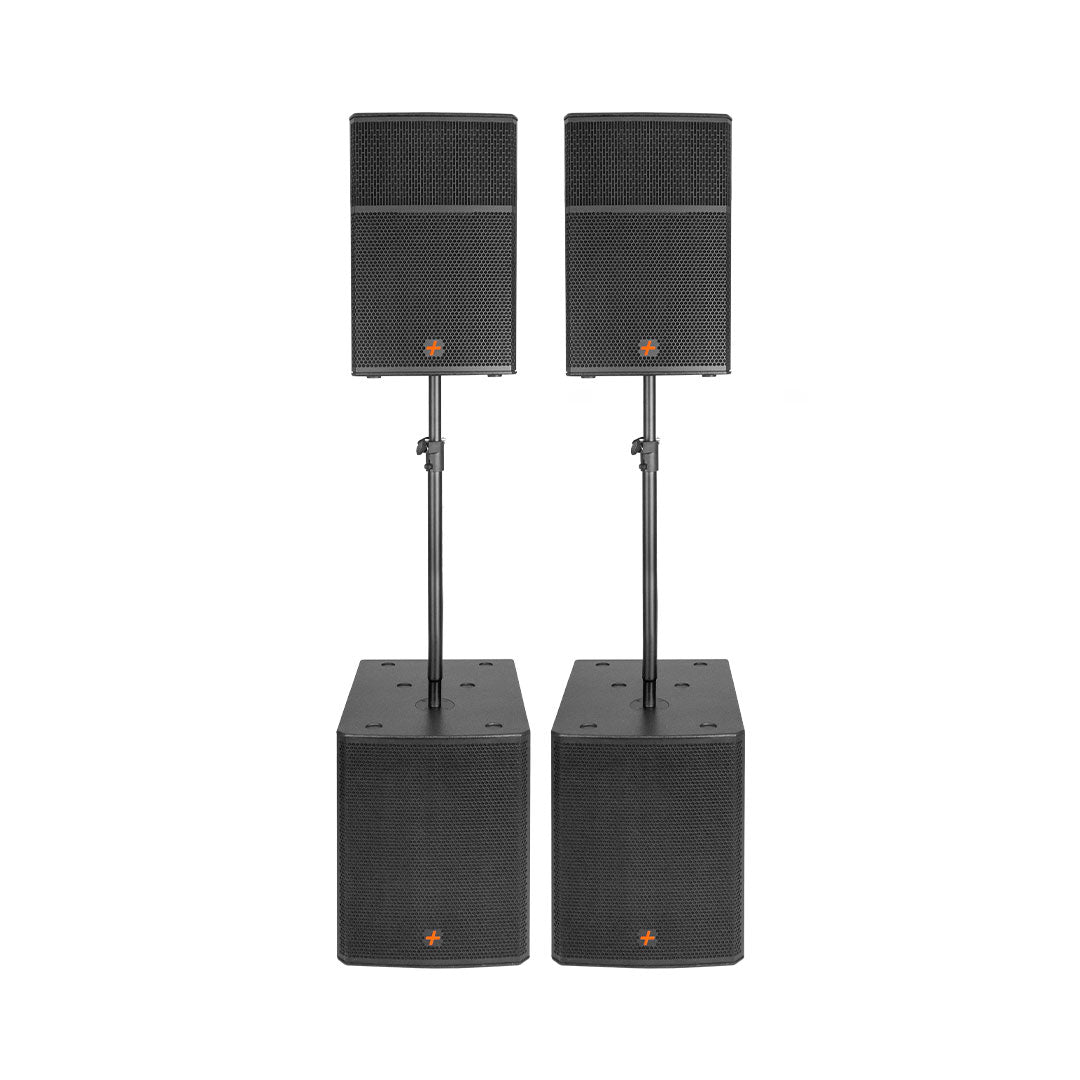 Hybrid+ Altium15 professional PA and subwoofer system with DSP control
