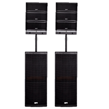 Hybrid LS218A Active & Passive Speaker Combo