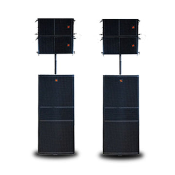 Hybrid PLA10 compact professional P System with DSP control
