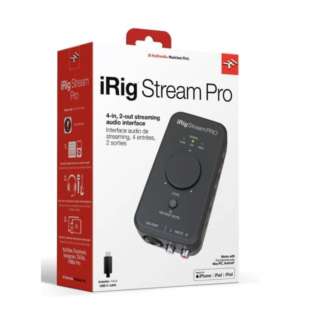 IK Multimedia iRig STREAM PRO