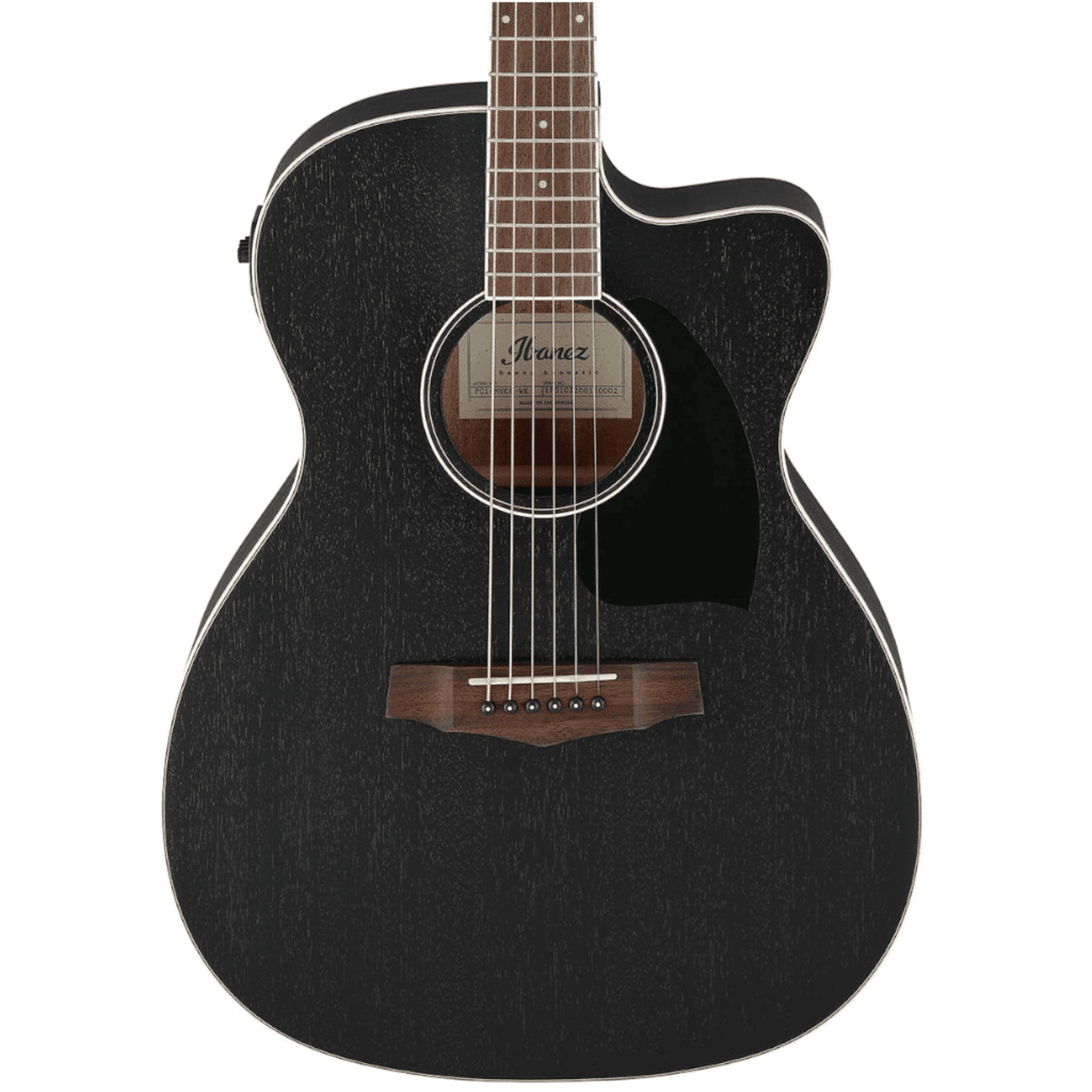 Demo Ibanez PC14MHCE Grand Concert Acoustic-Electric Guitar – Weathered Black