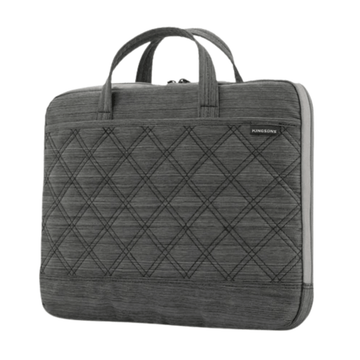 Kingsons Trace Series 15.6-inch Ladies Notebook Bag Grey and Black K8927W-BK (DEMO, OPEN BOX, NO WARRANTY)