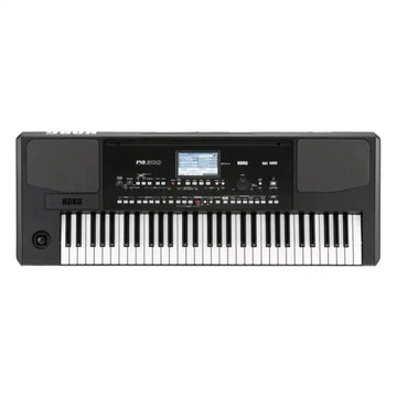 Korg keyboard on a white background