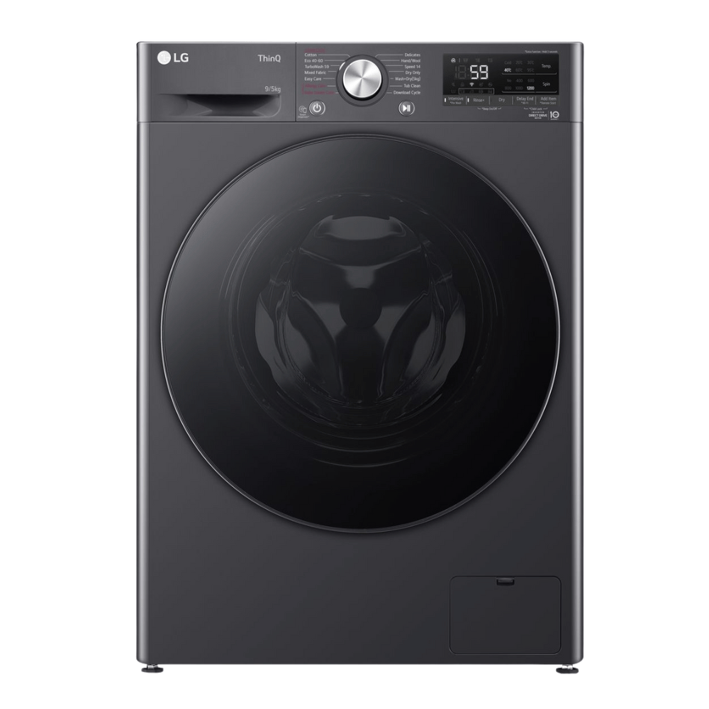 LG 9 5kg Mid-Black Front Load Washer Dryer Combo (SECONDHAND, NO WARRANTY)