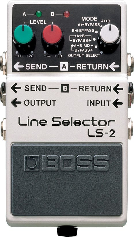 BOSS LS2 Line Selector Guitar Effects Pedal