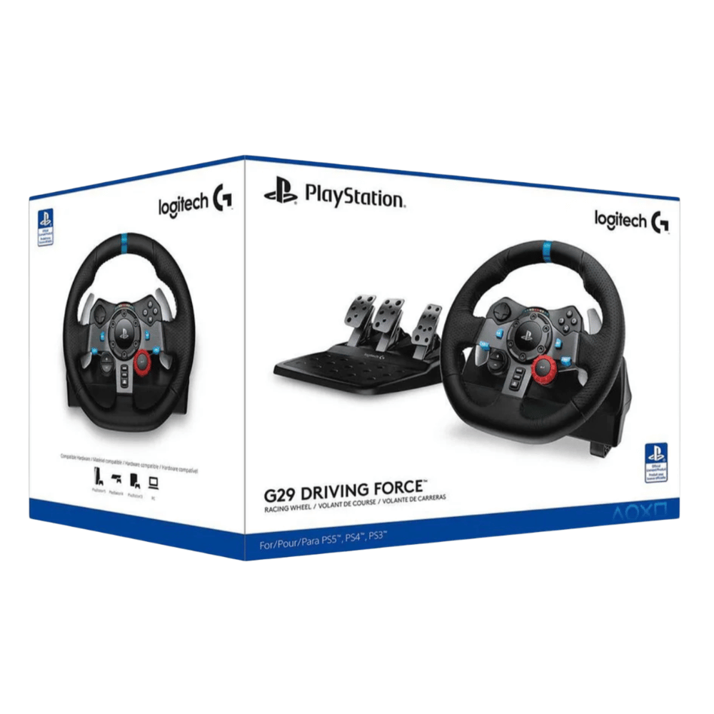 Logitech - G29 Driving Force Racing Wheel For PS4 (OPEN BOX, NO WARRANTY)