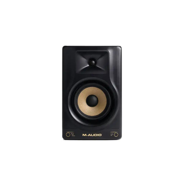 M-Audio studio monitor speaker on a white background