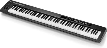 M-Audio keyboard on a white background