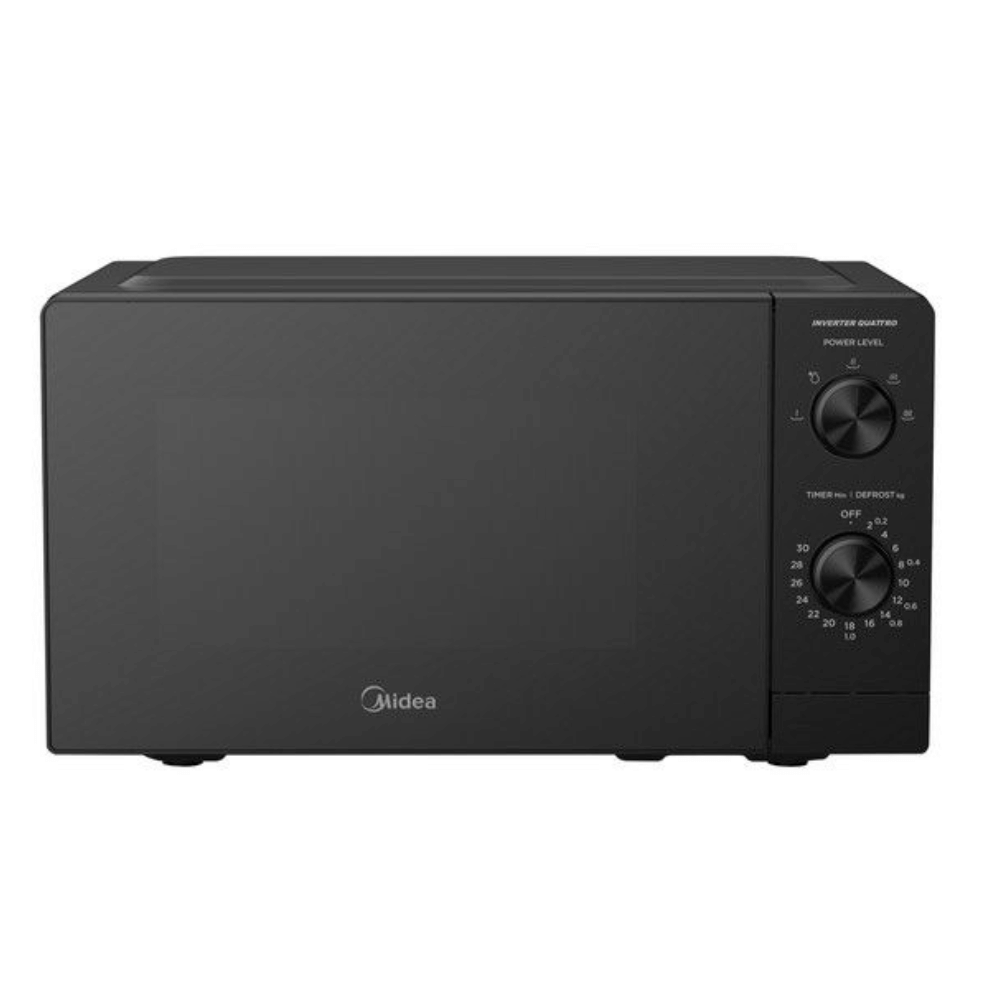 Midea 20L Microwave Inverter Manual - 700W - Black (DEMO, OPEN BOX, NO WARRANTY)