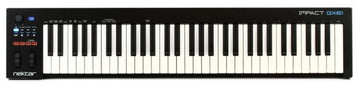Keyboard controller with Nektar branding on a white background