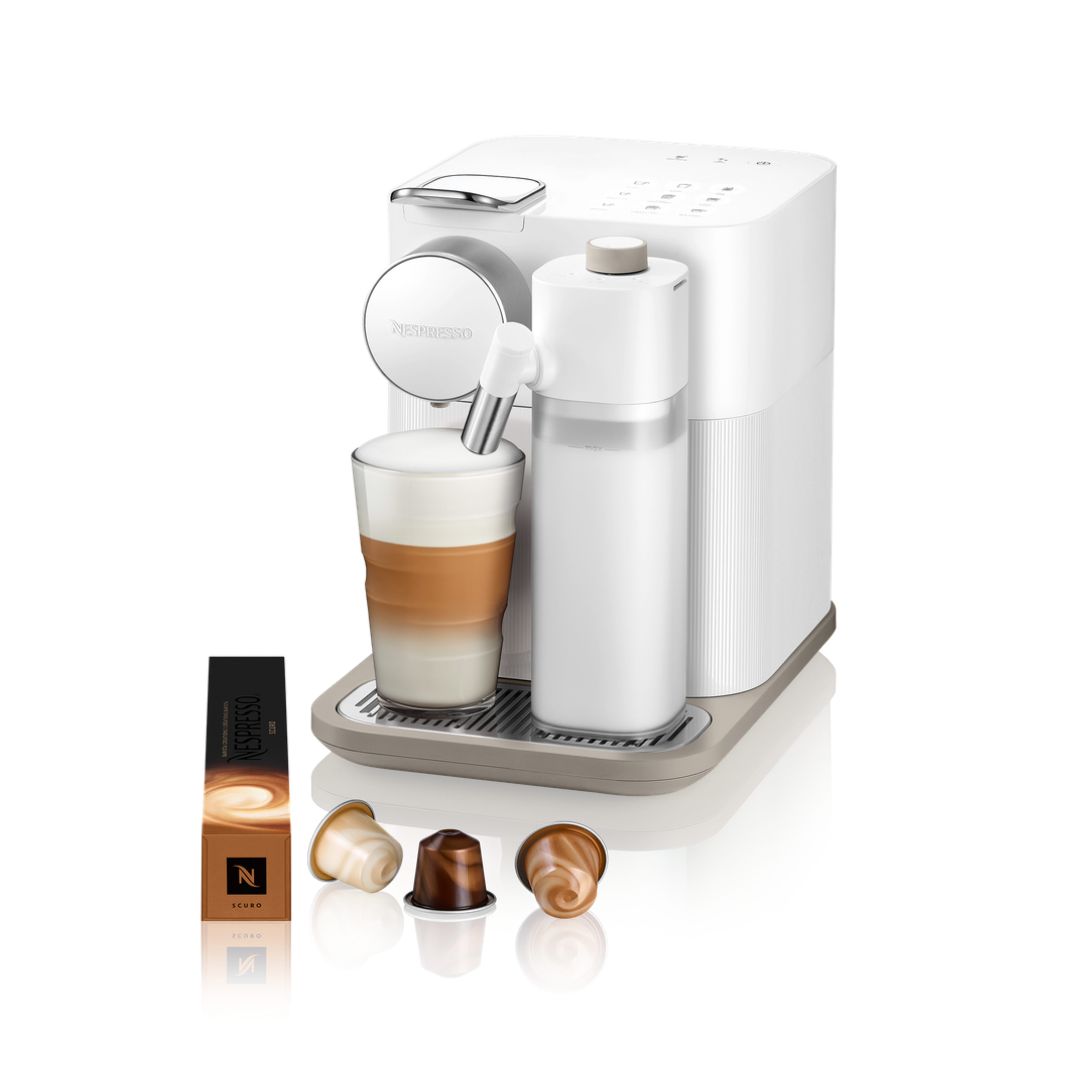 Nespresso Gran Lattissima Coffee Machine - White (DEMO, OPEN BOX, NO WARRANTY)
