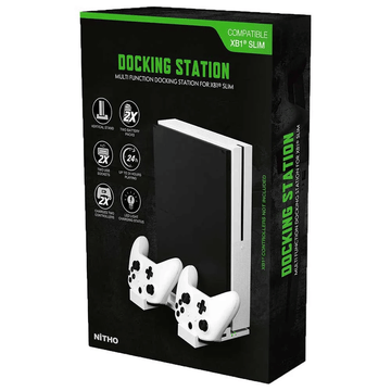 Nitho XB1S DOCKING STATION 2x 24 hours (2x 1000mAh) Multi-Function Docking Station for XB1S (DEMO, OPEN BOX, NO WARRANTY)
