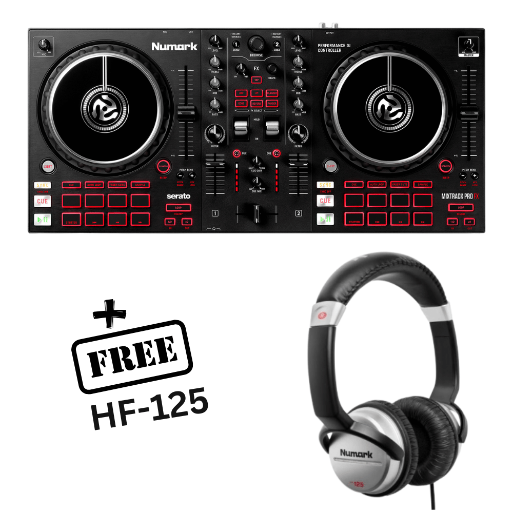 Numark Mixtrack Pro FX (FREE NUMARK HF125)