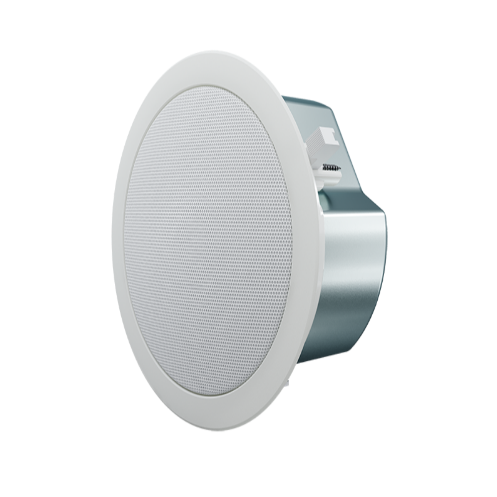 Ceiling speaker on a white background