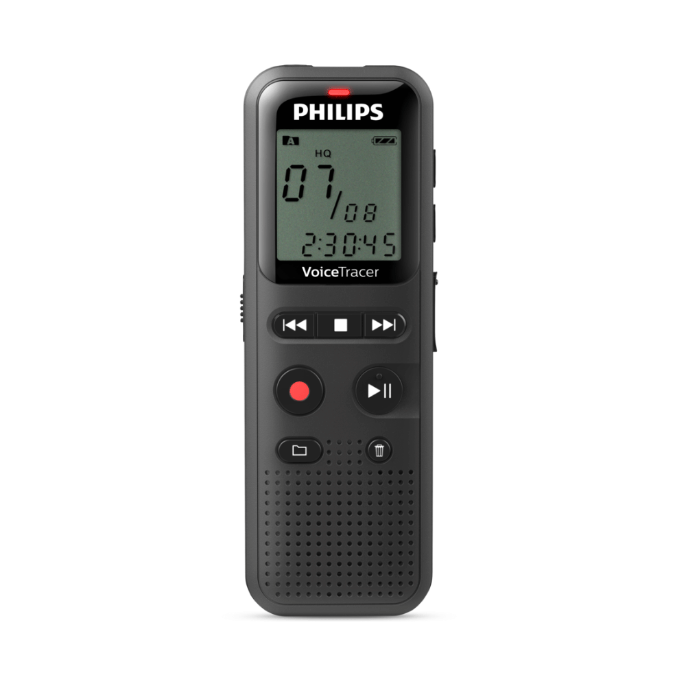 Philips DVT1160 8GB Voice recorder for Notes (DEMO, OPEN BOX, NO WARRANTY)