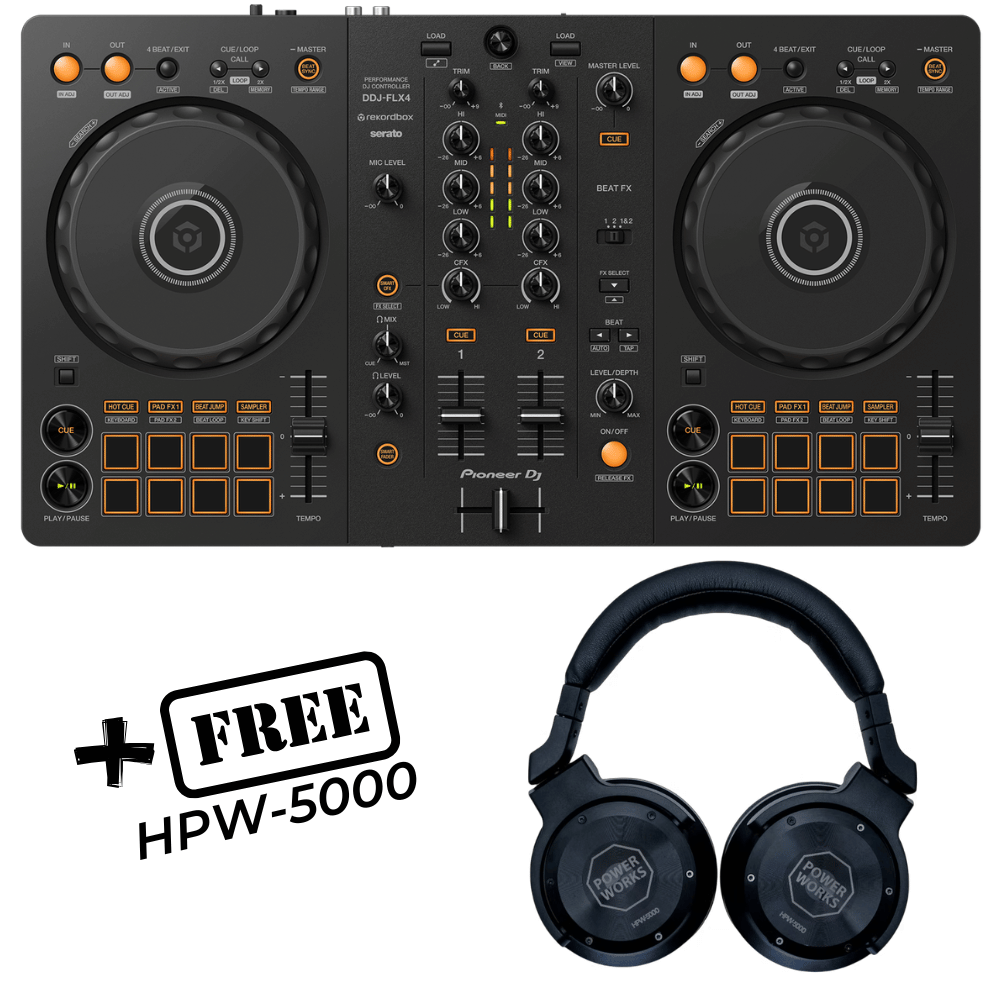 Pioneer DDJ-FLX4 (FREE HPW-5000)