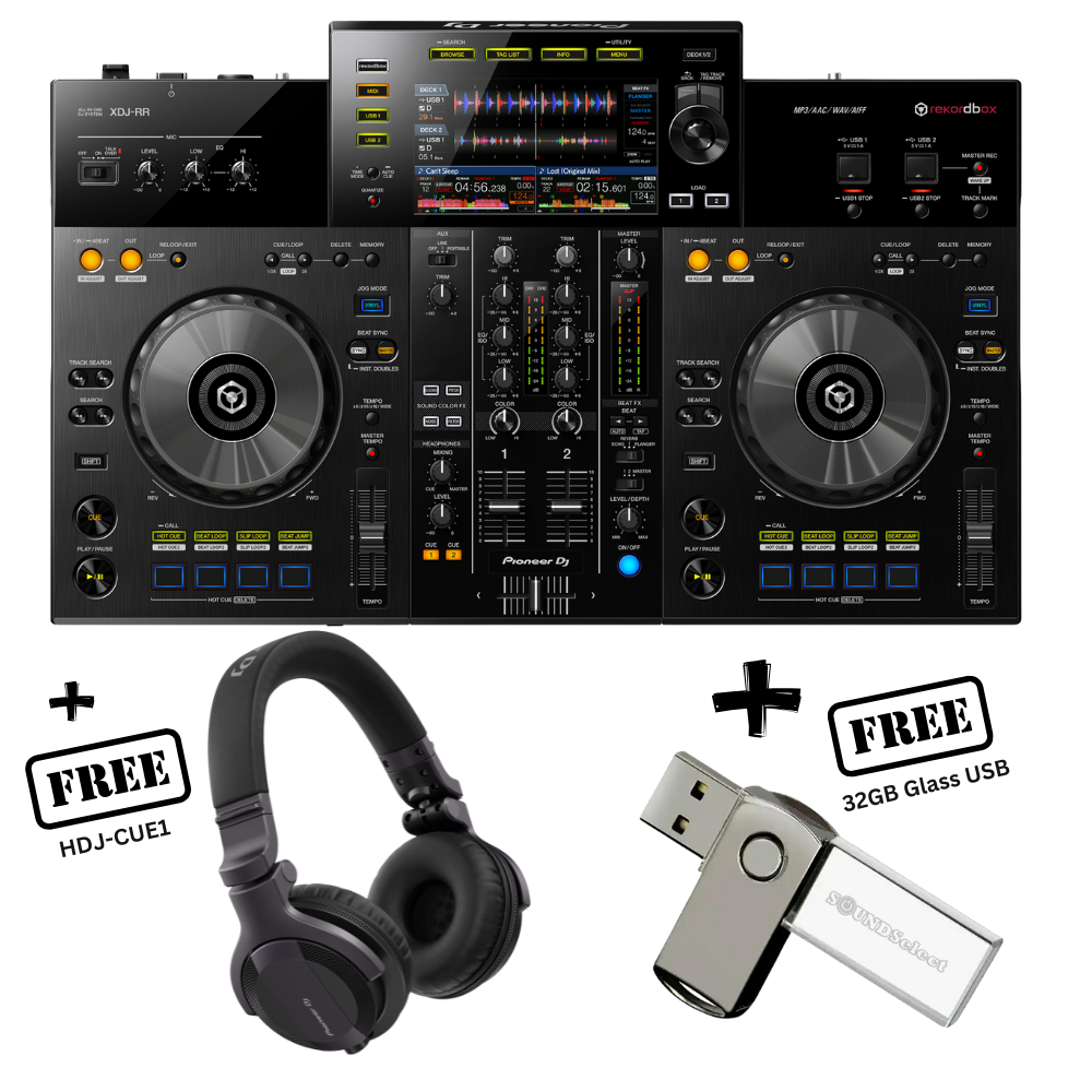 Pioneer XDJ RR (FREE PIONEER HDJ-CUE1 & 32GB USB)
