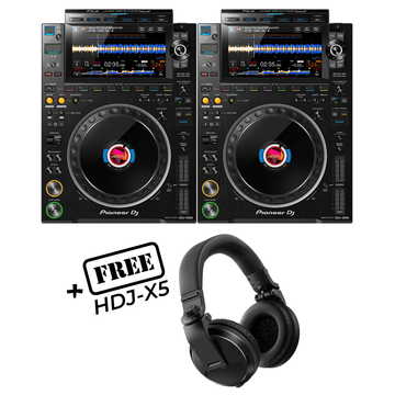 Pioneer CDJ3000 - PAIR (FREE PIONEER HDJ-X5)