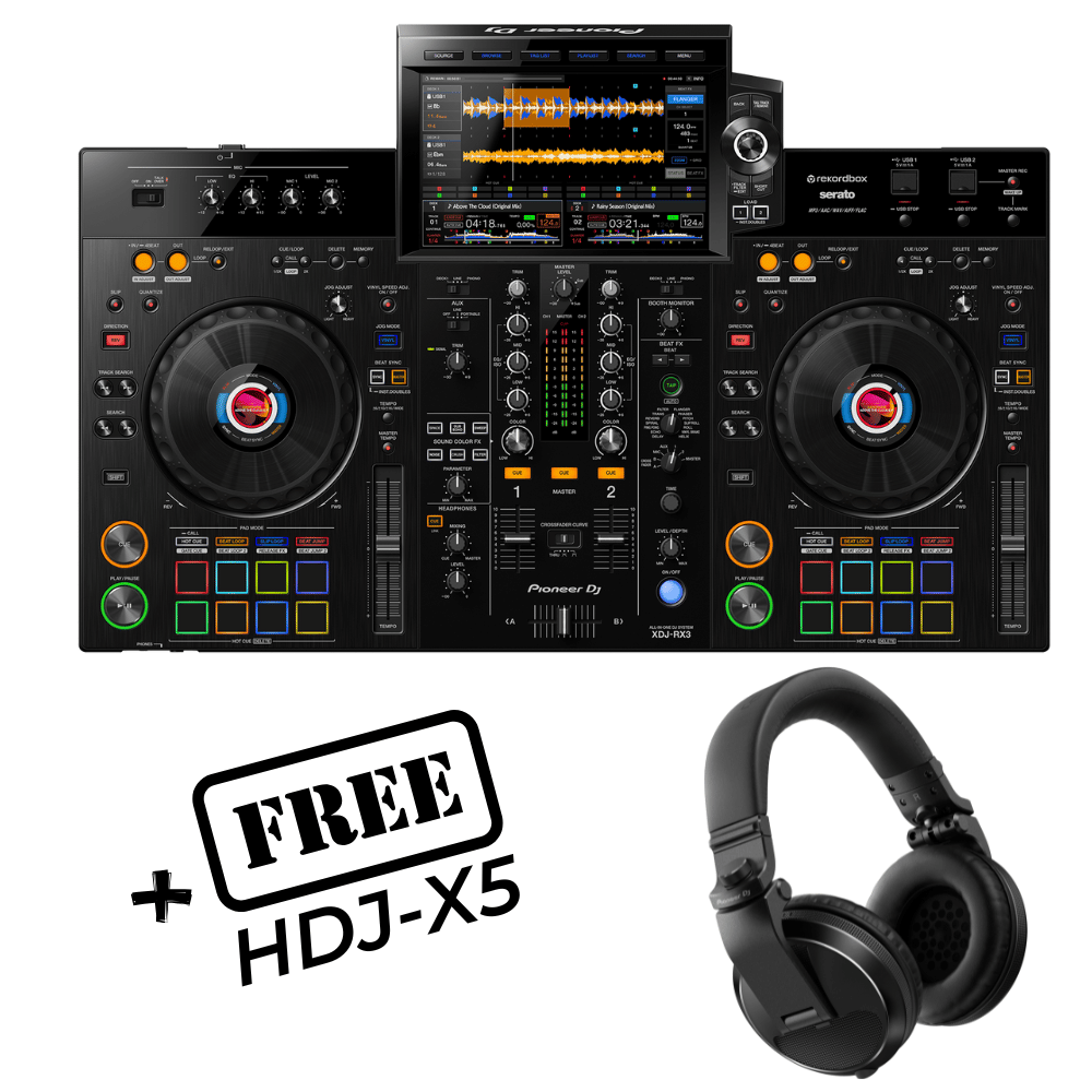 Pioneer XDJ-RX3 (FREE PIONEER HDJ-X5)