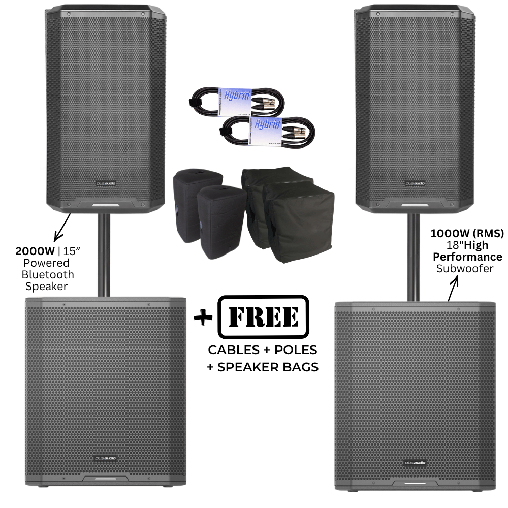 Plus Audio MPS15A + MPS18A COMBO