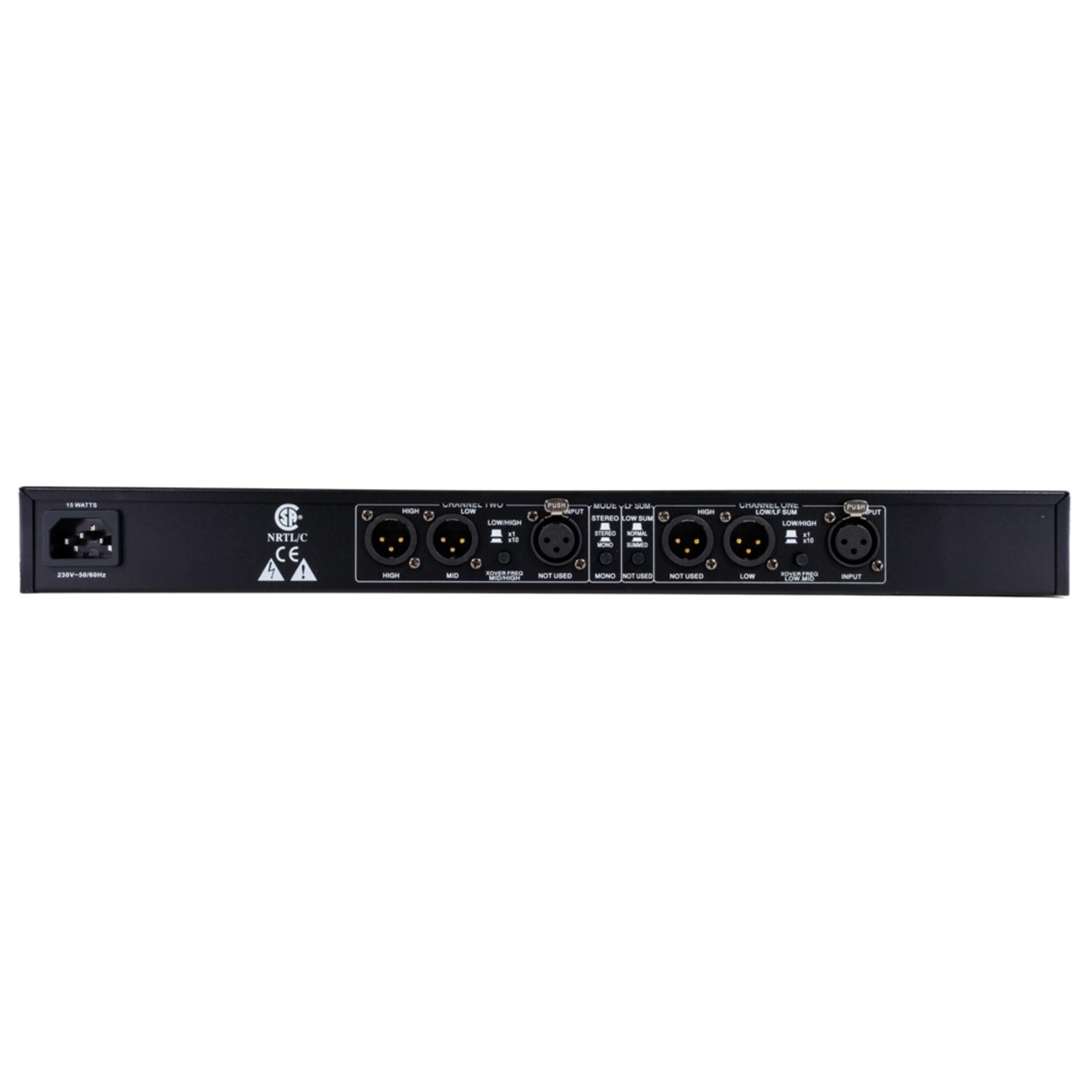 PowerWorks PW-CX223 2-Way Active Crossover