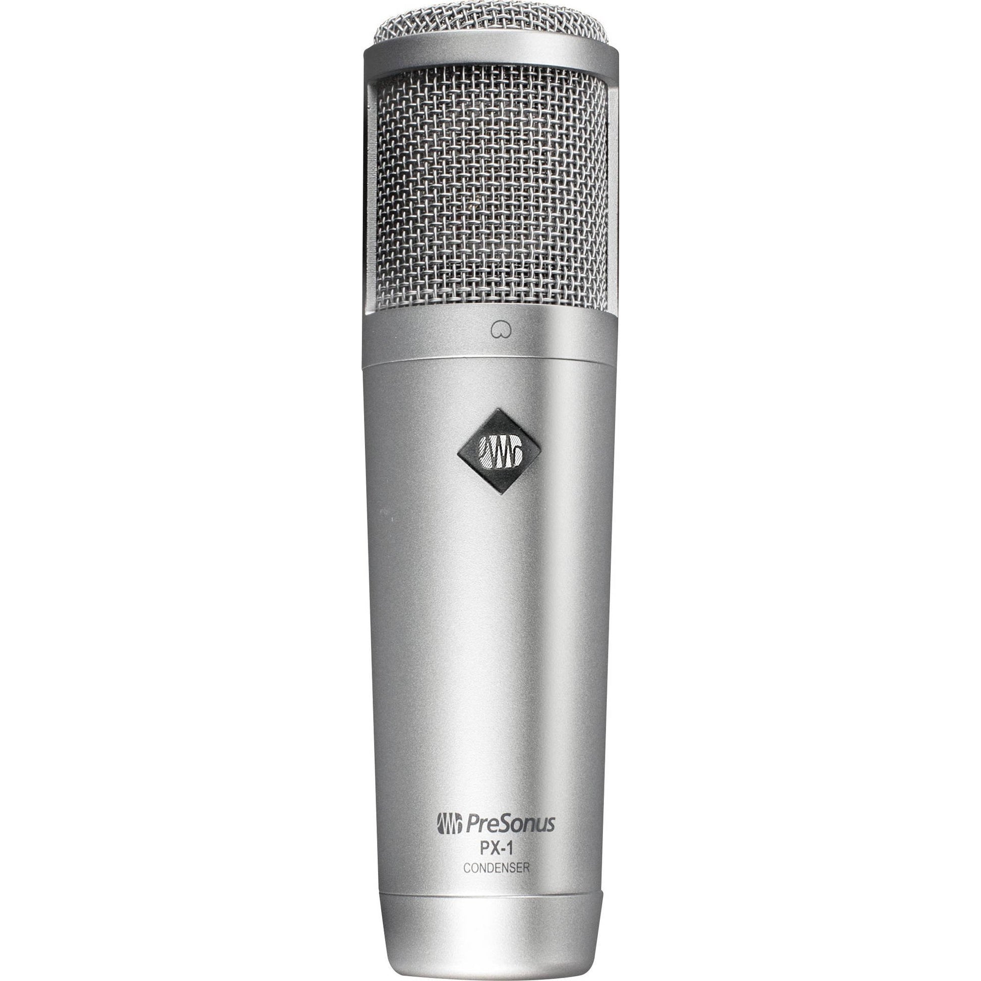 PreSonus studio microphone on a white background