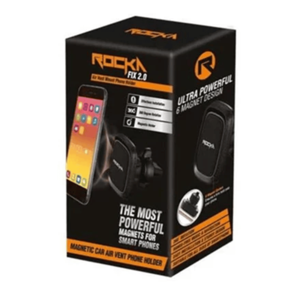 Rocka Fix 2.0 Series Magnetic Air Vent Phone Holder RK-5097-VT (DEMO, OPEN BOX, NO WARRANTY)