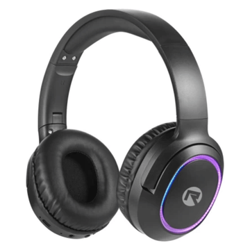 Rocka Lit Series Bluetooth Headphone - Black RK-2008-BK (DEMO, OPEN BOX, NO WARRANTY)
