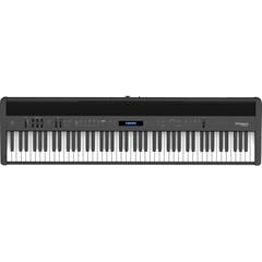 Digital piano on a white background