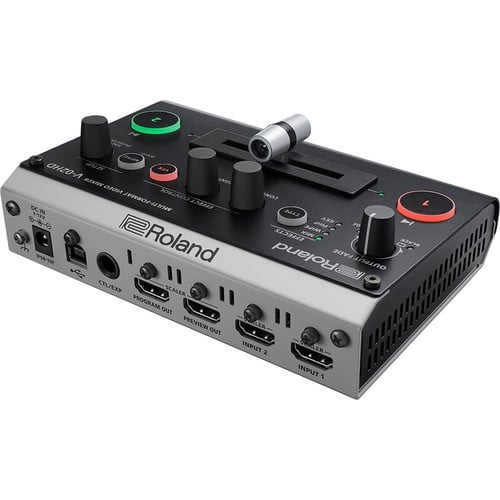Roland audio interface on a white background