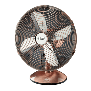 Russell Hobbs - 30cm Copper Desk Fan - RHDF12 (DEMO, OPEN BOX, NO WARRANTY)