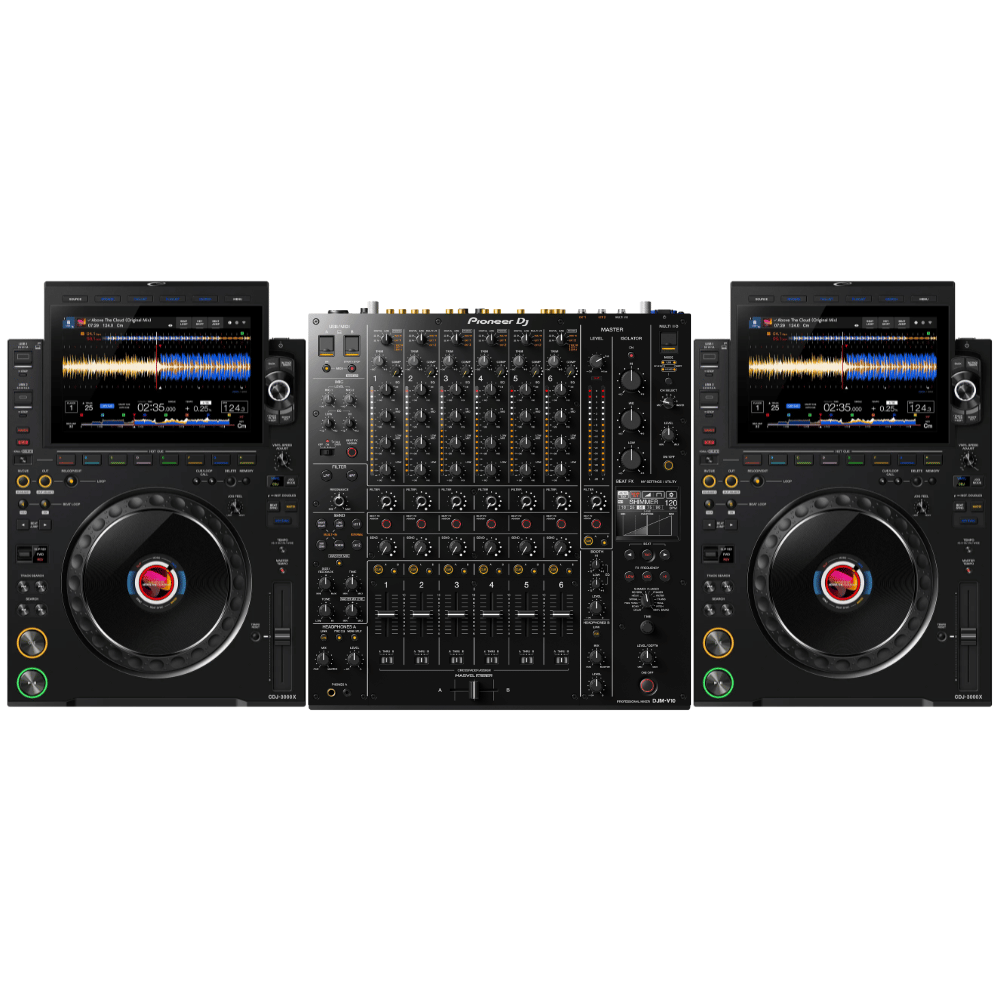 Secondhand Alpha Theta CDJ3000X & DJM-V10