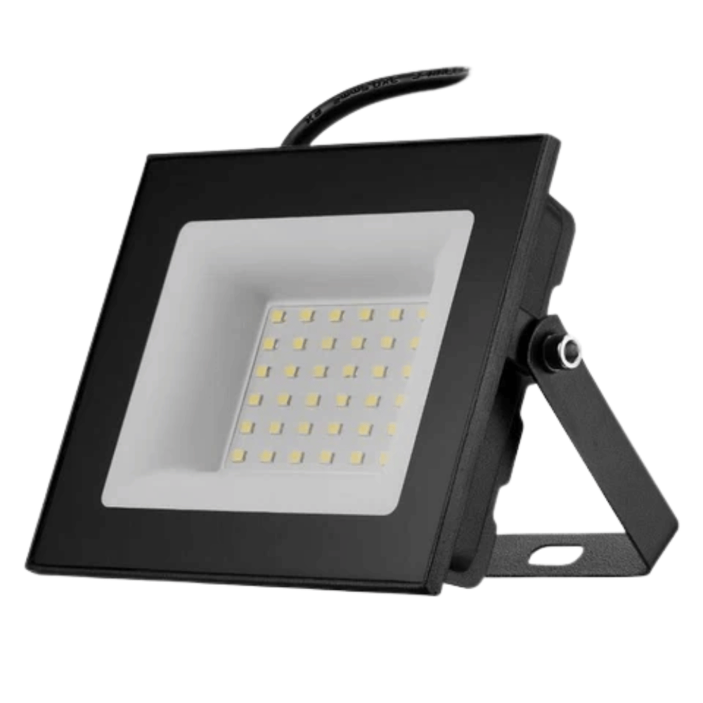 Switched 30W LED Flood Light Black SWD-10015-30 (DEMO, OPEN BOX, NO WARRANTY)