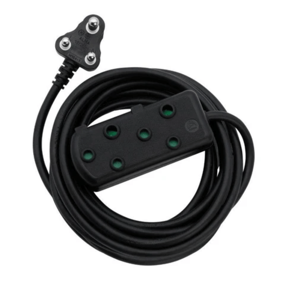 SWITCHED Heavy DUTY Side By Side(SBS) EXTENSION LEADS 20M (SWD-70008-20-BK) (DEMO, OPEN BOX, NO WARRANTY)