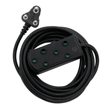SWITCHED Heavy DUTY Side By Side(SBS) EXTENSION LEADS 20M (SWD-70008-20-BK) (DEMO, OPEN BOX, NO WARRANTY)