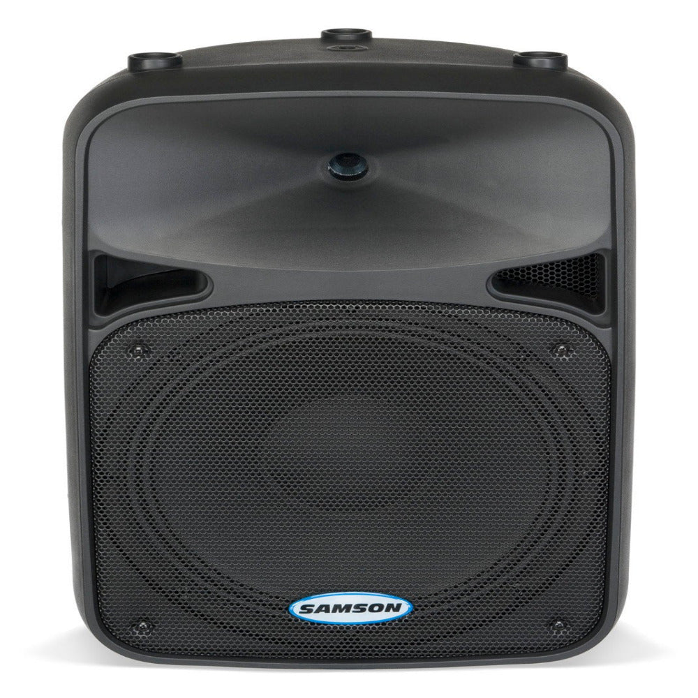 Black Samson speaker on a white background