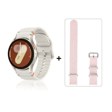 Secondhand Samsung Galaxy Watch 7 BT 40mm Cream with Pink Athleisure Band