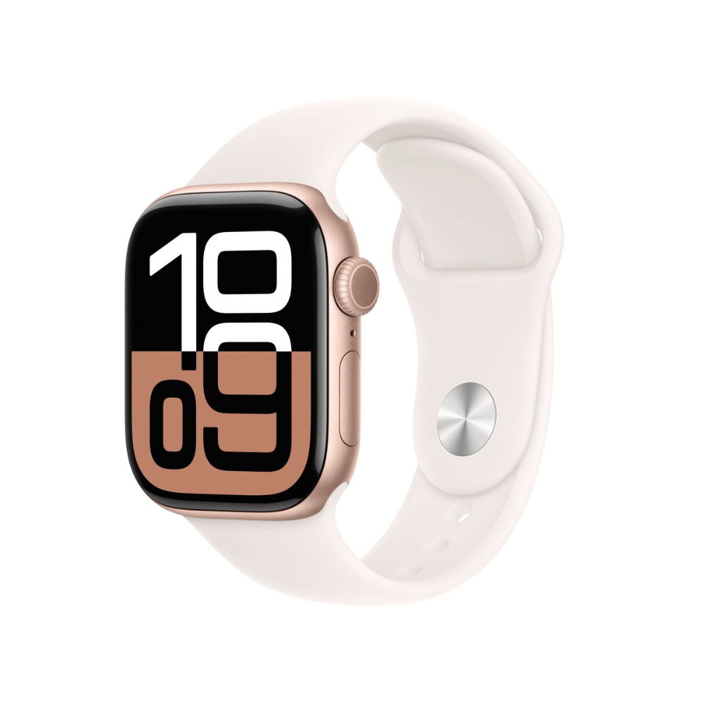 Apple Watch Series 10 GPS Aluminium Case (42mm) with Sport Band - M/L
