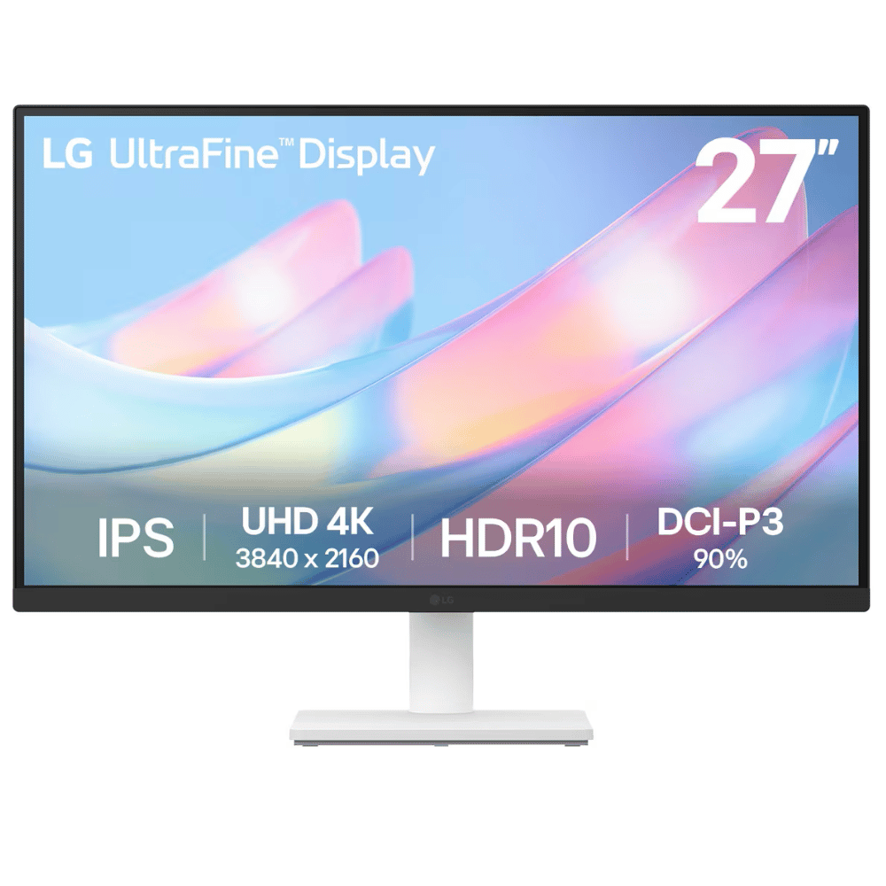 Secondhand LG UltraFine 27 4K UHD IPS Monitor - White