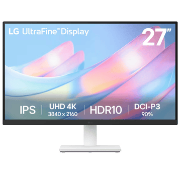 Secondhand LG UltraFine 27 4K UHD IPS Monitor - White
