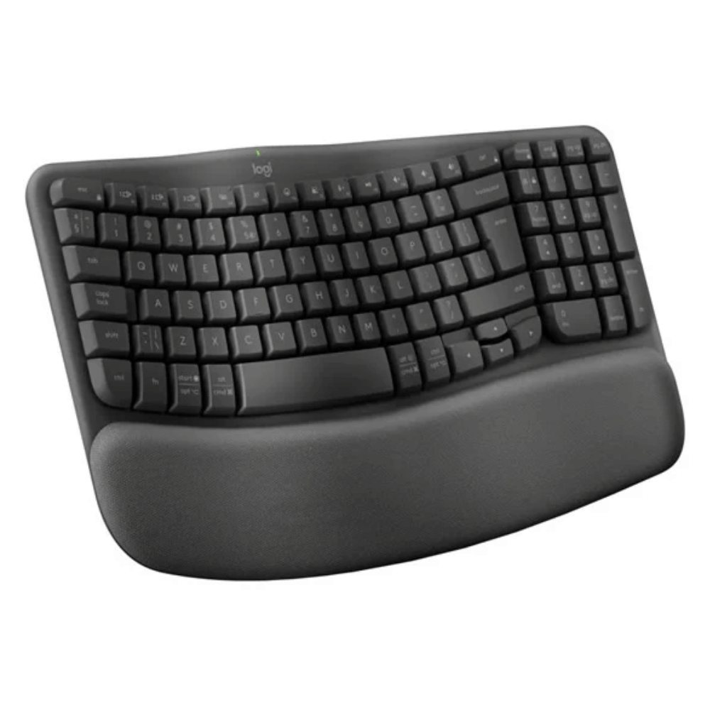 Secondhand Logitech Wave Keys Wireless Ergonomic Keyboard
