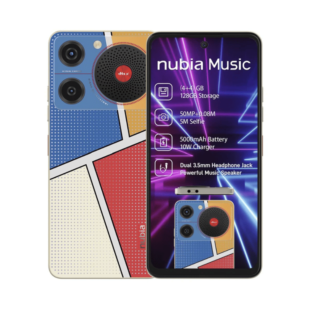 Nubia Music 128GB Dual Sim - Pop Art (DEMO, OPEN BOX, NO WARRANTY)
