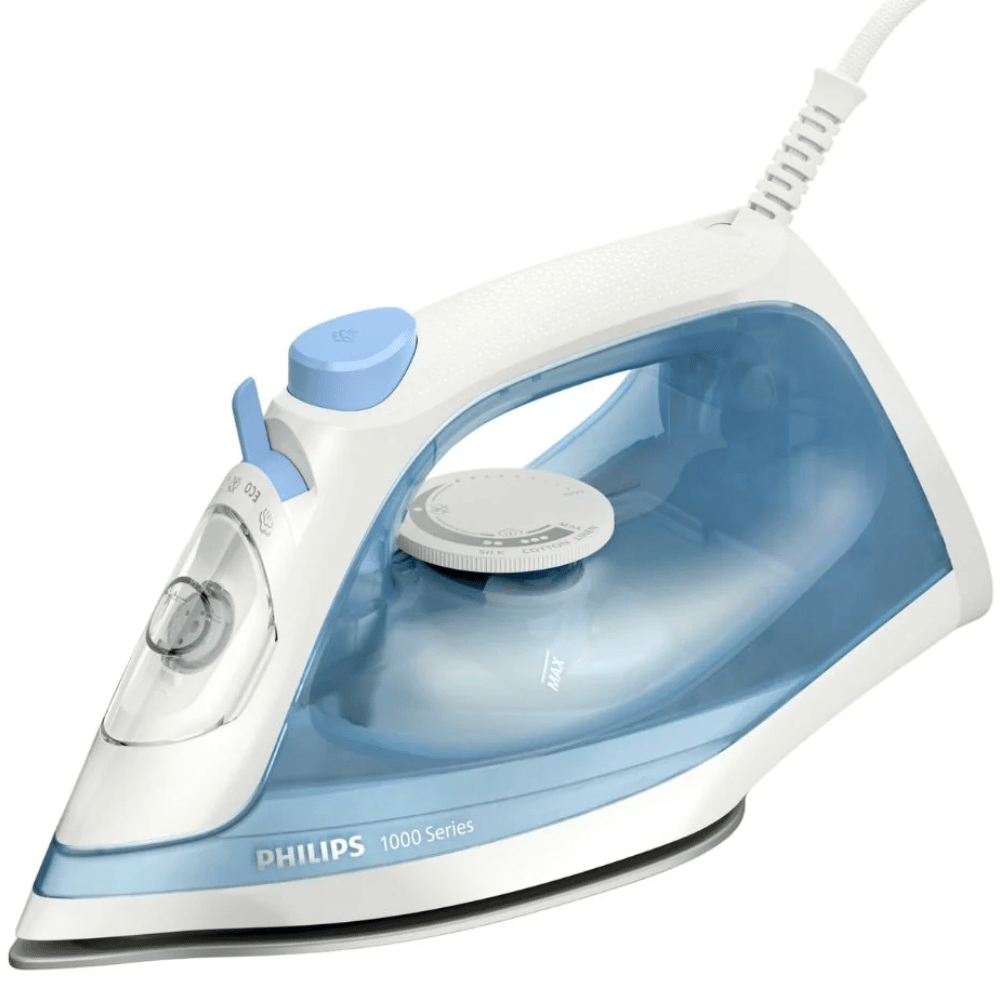Secondhand Philips Steam Iron for Clothes with Non-Stick Soleplate