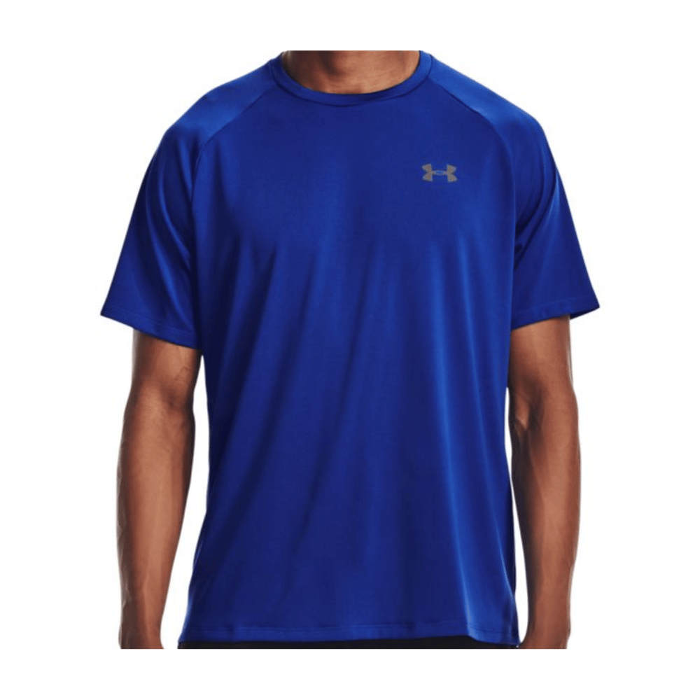 Under Armour Men s Tech 2.0 Short Sleeve Training Tee - Steel - Royal//Graphite - XL (DEMO, OPEN BOX, NO WARRANTY)