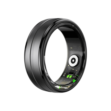 Secondhand Volkano Ring Series Smart Ring with Charging Case - Black