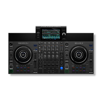 Denon DJ SC5000 professional DJ controller on a white background