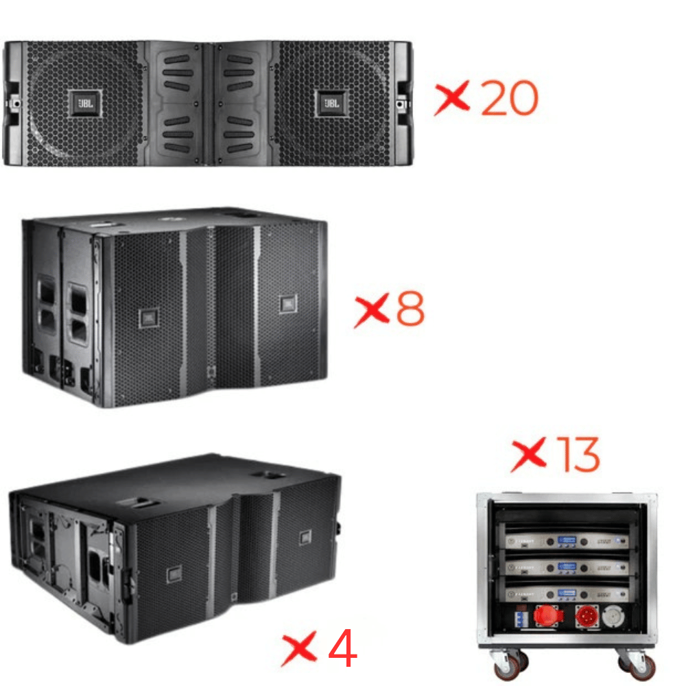 Secondhand JBL VTX System