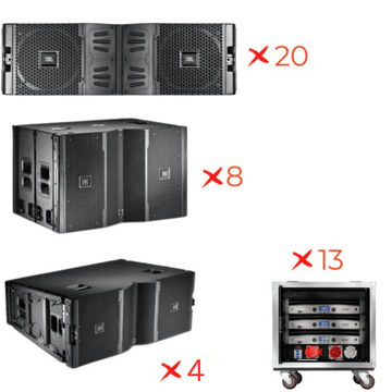 Secondhand JBL VTX System