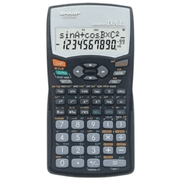 Sharp EL531WH-BBK 272 Function Scientific Calculator (DEMO, OPEN BOX, NO WARRANTY)