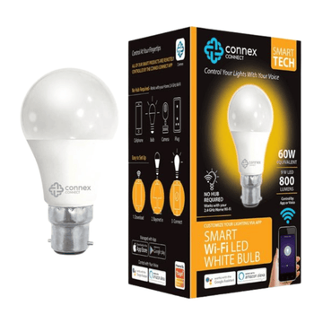 Smart WiFi Bulb 9W LED Warm White Bayonet CC-L1002  (DEMO, OPEN BOX, NO WARRANTY)